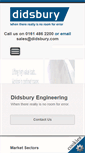 Mobile Screenshot of didsbury.com