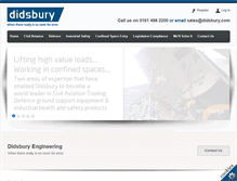 Tablet Screenshot of didsbury.com